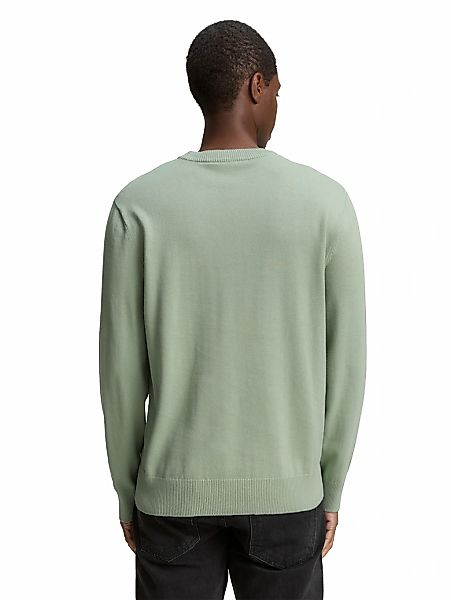 TOM TAILOR Denim Strickpullover, in melierter Optik günstig online kaufen