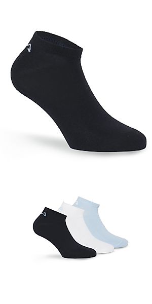 Fila Socken "UNISEX INVISIBLE PLAIN SOCKS" 3 Stk. tlg. mit eingestricktem L günstig online kaufen