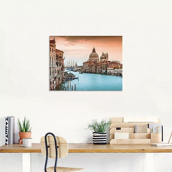 Artland Glasbild "Venedig Canal Grande I", Italien, (1 St.) günstig online kaufen