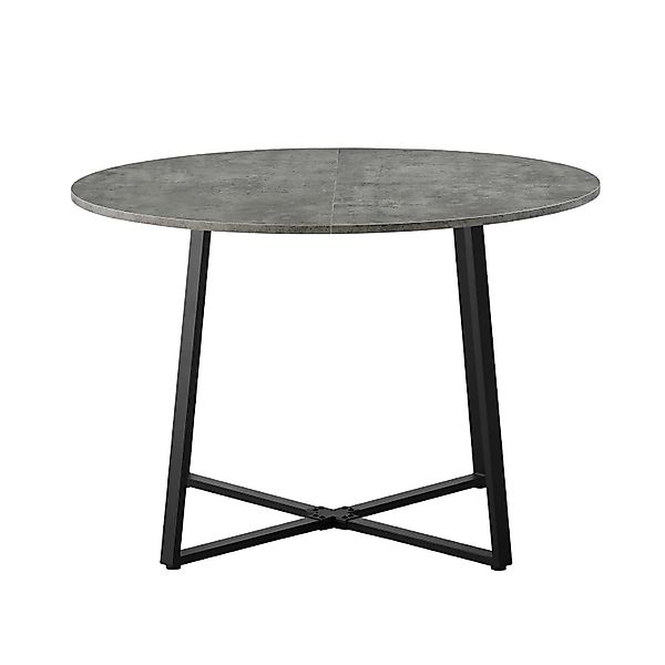 B&D home Esstisch NOA, Metallgestell schwarz oder weiß, rund, 110x110cm, pl günstig online kaufen