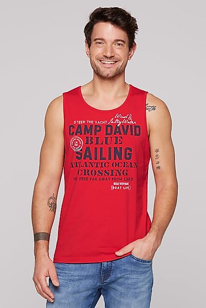 CAMP DAVID Tanktop aus Baumwolle günstig online kaufen