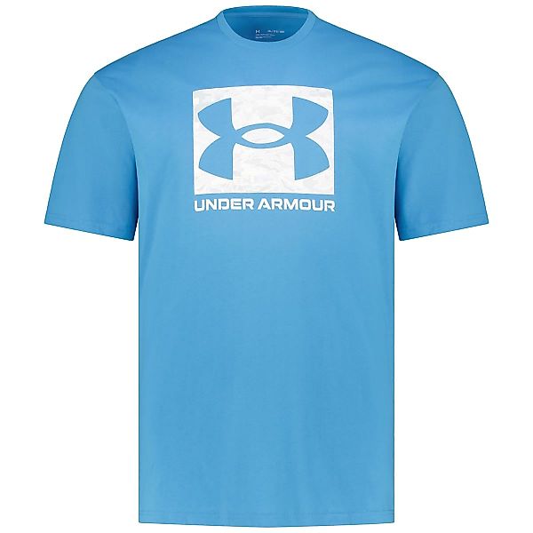 Under Armour T-Shirt aus Baumwollmischung Farbe mittelblau Größe: 5XL günstig online kaufen