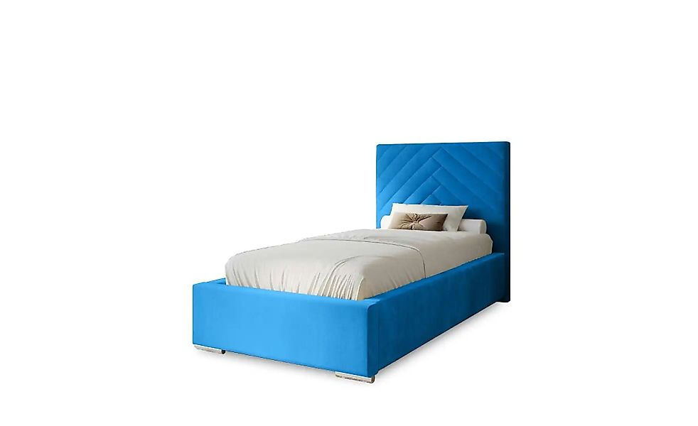 Polsterbett mit Stauraum Aberfeldy ¦ blau ¦ Maße (cm): B: 115 H: 100 Betten günstig online kaufen