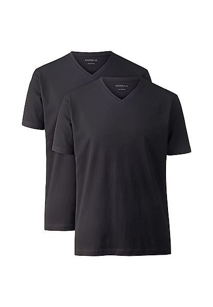 MARVELIS V-Shirt T-Shirt - Doppelpack - günstig online kaufen