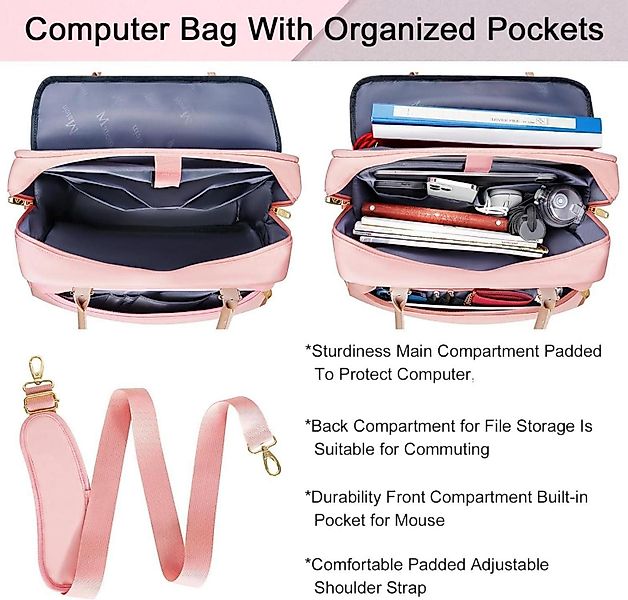 LuxusKollektion Laptoptasche Handtasche Damen 17,3 Zoll günstig online kaufen