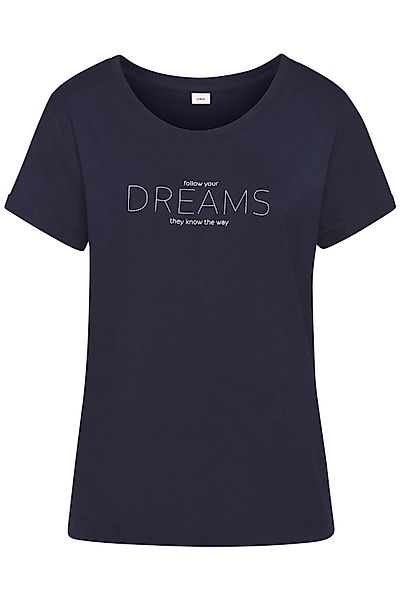 s.Oliver Pyjamaoberteil, mit Frontdruck günstig online kaufen