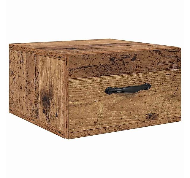 vidaXL Nachttisch Nachttisch mit Schubladen Altholz 35 x 35 x 20 cm Holzwer günstig online kaufen