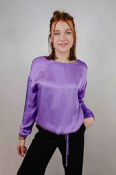 CATNOIR Hemdbluse Bluse CATNOIR lila günstig online kaufen