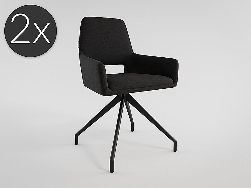 Magnolia Home Esszimmerstuhl 2er Set Esszimmerstuhl Design Küchenstuhl Eric günstig online kaufen