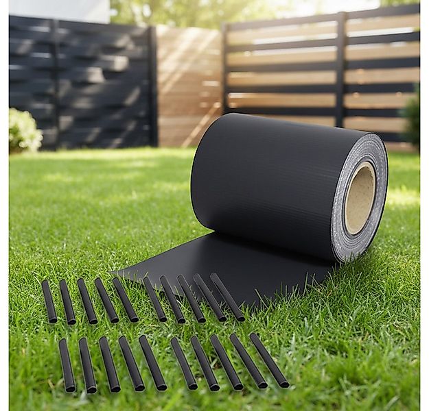 Mucola Doppelstabmattenzaun Sichtschutz 35 oder 65 Meter Grau Grün Doppelst günstig online kaufen