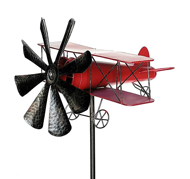 DanDiBo Gartenstecker Metall Flugzeug XL 160 günstig online kaufen