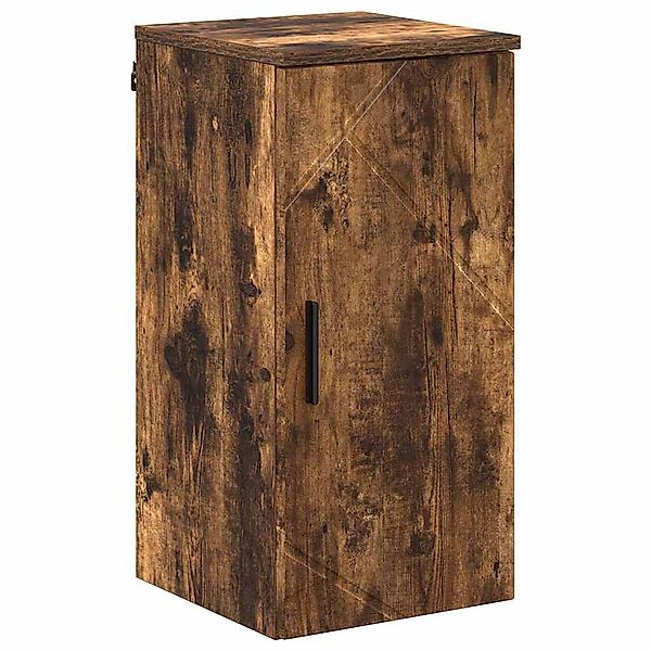 vidaXL Badezimmerspiegelschrank Badezimmer Schrank Räuchereiche 30 günstig online kaufen