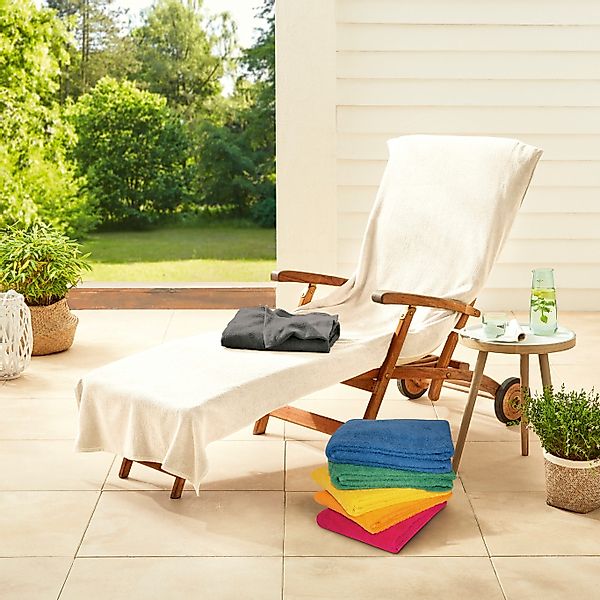 Dyckhoff Handtuch Stuhlauflage / Liegeauflage, Frottier günstig online kaufen