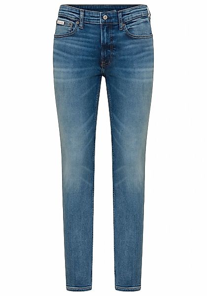 Calvin Klein Jeans Skinny-fit-Jeans "SKINNY" mit Leder-Badge günstig online kaufen