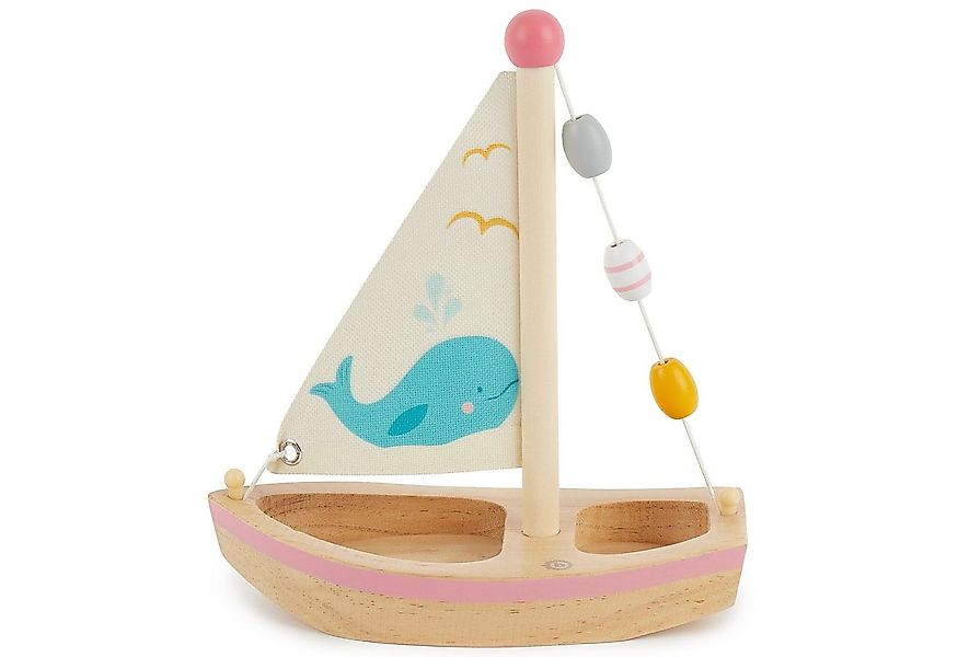 BIECO Badespielzeug Bieco Segelboot Spielzeug Kinder Holz Wasserspielzeug 2 günstig online kaufen