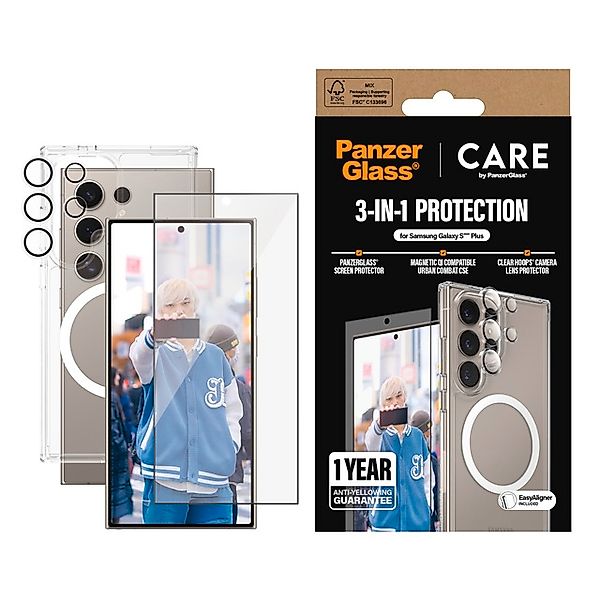 CARE by PanzerGlass Displayschutzglas »3-in-1 Protection Set« für Samsung G günstig online kaufen