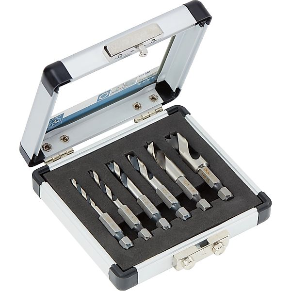 LUX-TOOLS Holz-Bohrersatz 6-Kant 6-teilig günstig online kaufen