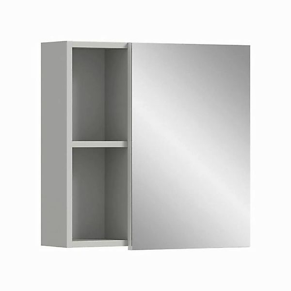 möbelvita Badezimmerspiegelschrank Dome Spiegelschrank B/H/T 55x55x17 in He günstig online kaufen