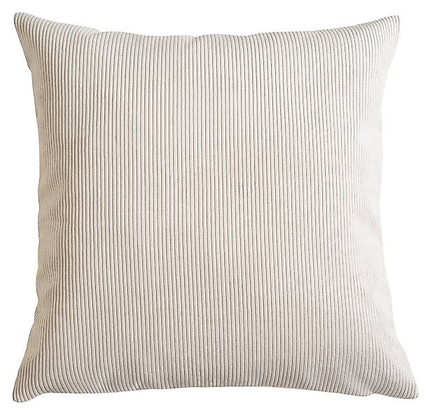 Kissenhülle FJORD, Beige, Uni, Cord, 50 günstig online kaufen