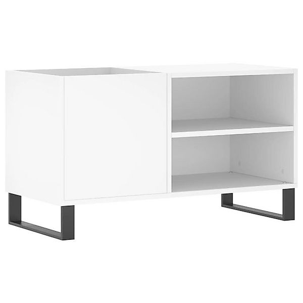 vidaXL Media-Regal Plattenschrank Weiß 85x38x48 cm günstig online kaufen