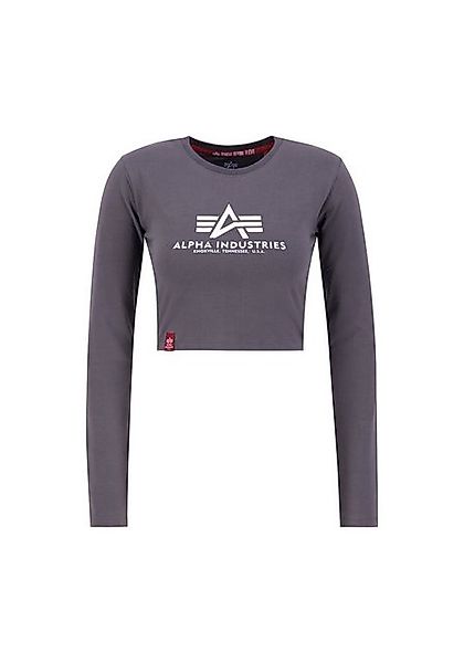 Alpha Industries Sweater Alpha Industries Women - Longsleeves Basic Cropped günstig online kaufen