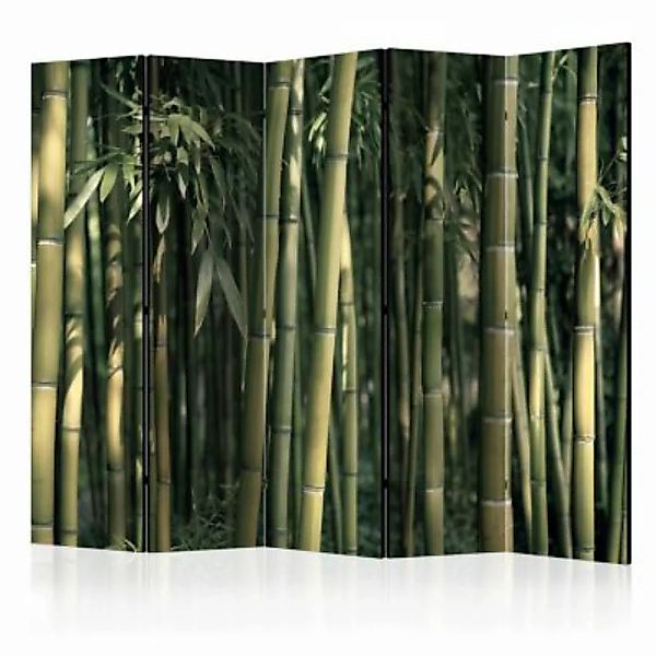 artgeist Paravent Bamboo Exotic II [Room Dividers] gelb-kombi Gr. 225 x 172 günstig online kaufen