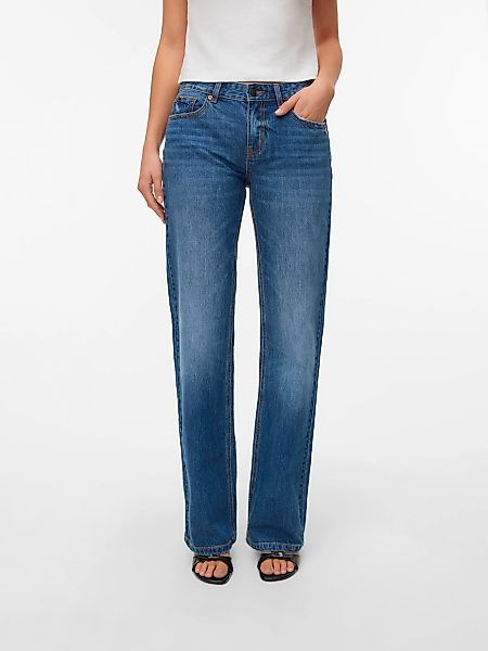 Vero Moda Bootcut-Jeans "VMASTA LR BOOTCUT JEANS LI3177 NOOS" Baumwollmisch günstig online kaufen