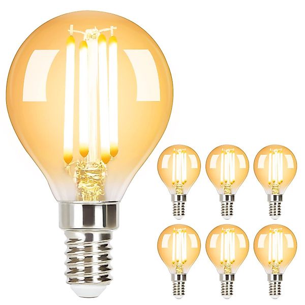 Nettlife LED-Leuchtmittel E14 6 ER Vintage günstig online kaufen