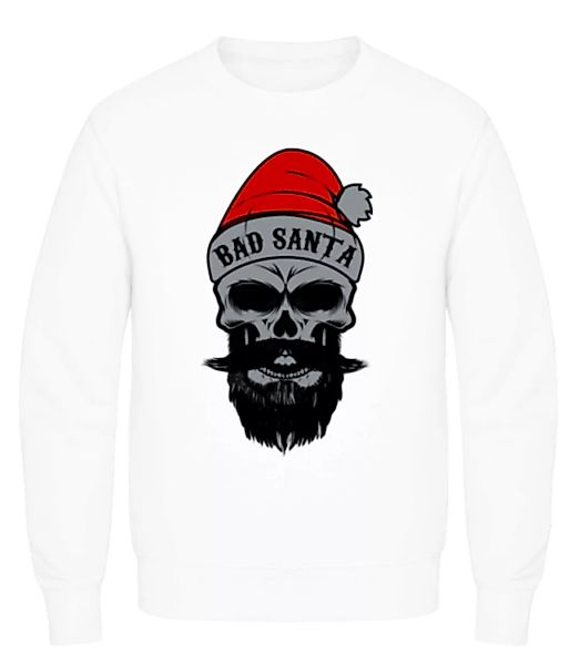 Bad Santa Skull · Männer Pullover günstig online kaufen