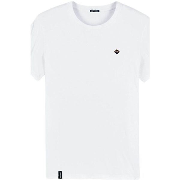 Organic Monkey  T-Shirts & Poloshirts T-Shirt - White günstig online kaufen