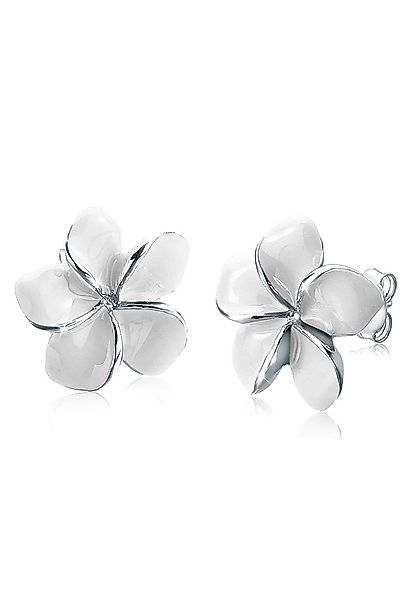 Elli Paar Ohrstecker Frangipani Blüte Natur günstig online kaufen