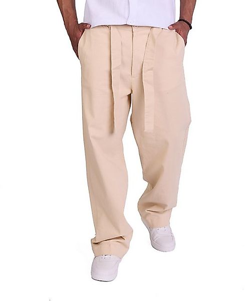 Denim Distriqt Loose-fit-Jeans Lässige Herren Baggy Chinohose günstig online kaufen