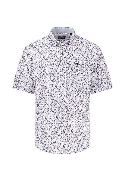 FYNCH-HATTON T-Shirt Kurzarm Hemd mit Print günstig online kaufen