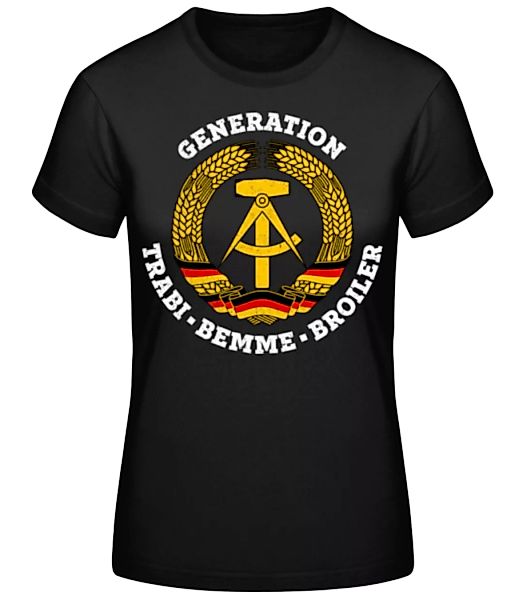 Generation Trabi Bemme Broiler · Frauen Basic T-Shirt günstig online kaufen