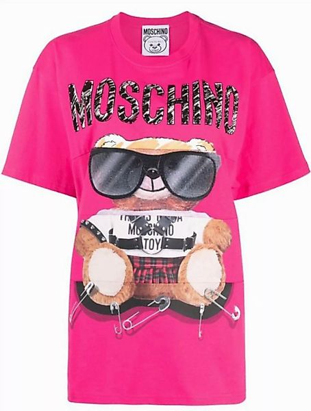 Moschino T-Shirt Couture Teddy Bear Oversize Loose Fit Teddybär Top günstig online kaufen