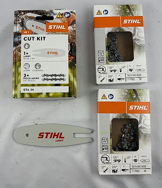 STIHL Führungsschiene CUT KIT 1 GTA26 30070009900, Schiene 30070030101 + 36 günstig online kaufen