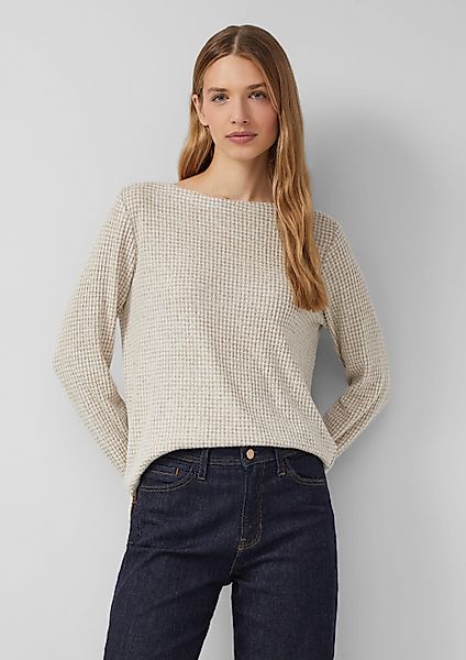 s.Oliver Langarmshirt T-Shirt Weiches Shirt mit günstig online kaufen