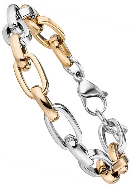 JOBO Armband Statement, Edelstahl Bicolor-Optik 22 günstig online kaufen
