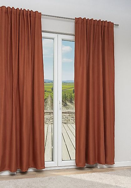 LYSEL® Verdunkelungsvorhang Zugbandschal Thermoka Verdunklung (1 St), abdun günstig online kaufen