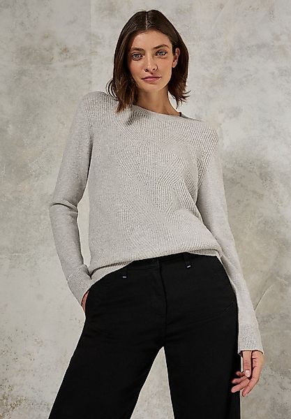 CECIL Strickpullover - Pullover mit Strukturmuster günstig online kaufen