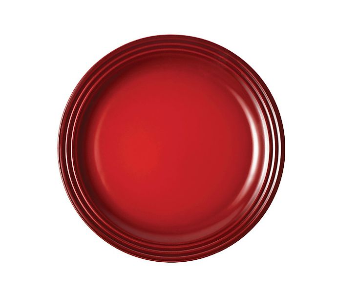 Le Creuset Frühstücksteller Steinzeug Kirschrot 22cm günstig online kaufen