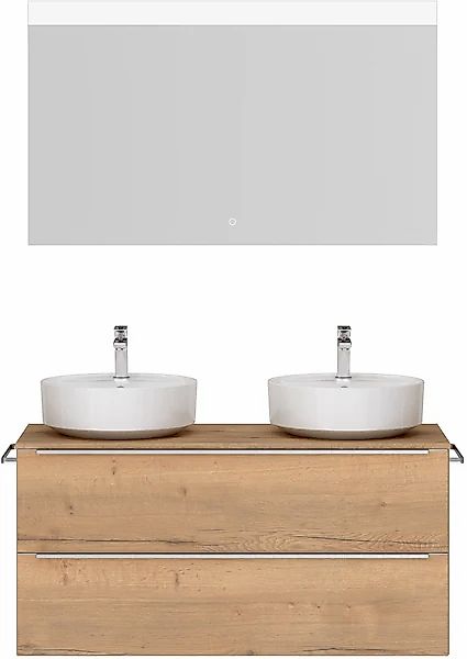 nobilia® Badmöbel-Set »Alvene« vormontiert, mit Soft-Close, 2 Stk. tlg. günstig online kaufen
