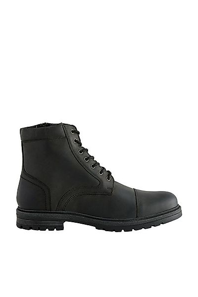 Next Lederstiefel mit Zehenkappe Schnürstiefelette (1-tlg) günstig online kaufen