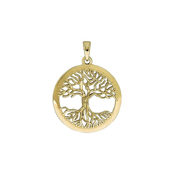 Vivance Kettenanhänger 925/- Sterling Silber vergoldet günstig online kaufen