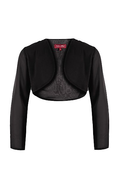 G.O.L. Bolerojacke Chiffon Schwarz Leicht und fluffig günstig online kaufen