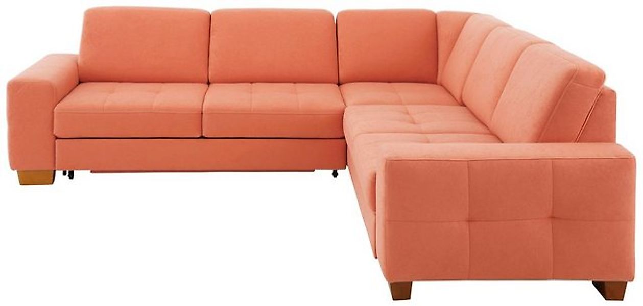 Home affaire Ecksofa Puccini L-Form, mit Federkern, Sitztiefenverstellung, günstig online kaufen