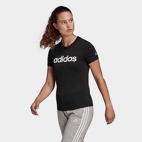 adidas Sportswear T-Shirt LOUNGEWEAR ESSENTIALS SLIM LOGO günstig online kaufen