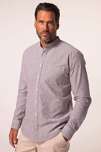 JP1880 Businesshemd Hemd Langarm Leinenmix Streifen günstig online kaufen