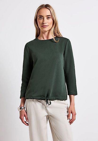 STREET ONE Sweatshirt mit elastischem Materialmix günstig online kaufen