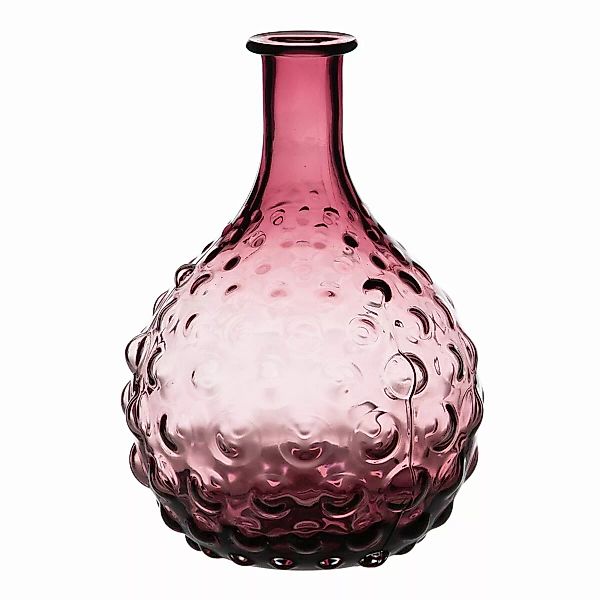 Vase Glas Violett 16 X 16 X 22 Cm günstig online kaufen